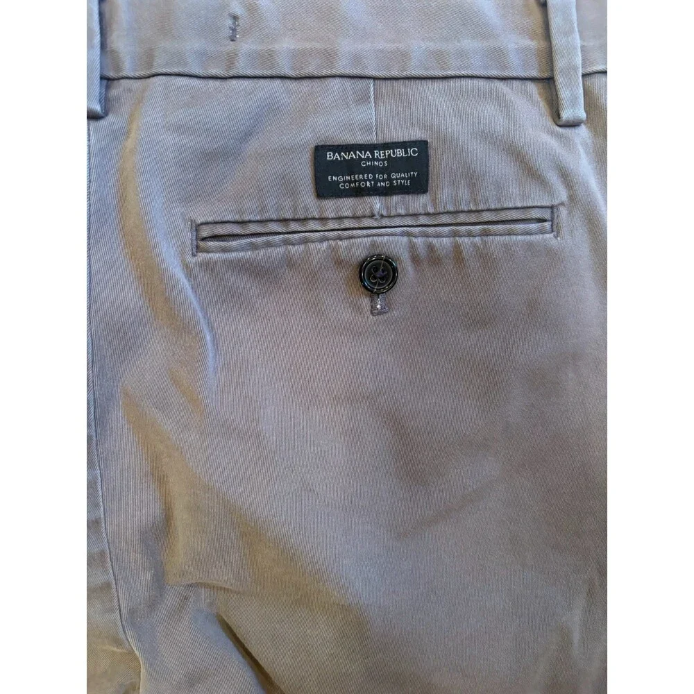 Banana Republic Pants Men's 32x32 Grey Slim Waist
